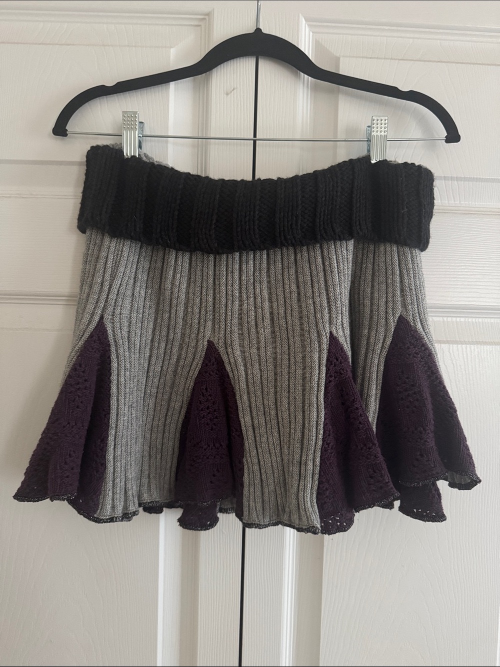 Just Cavalli wool mini skirt size 42